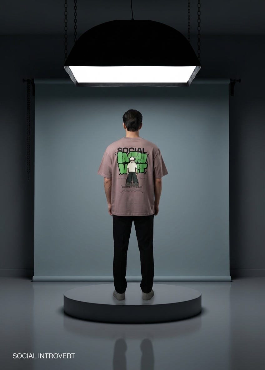 Social Introvert Graphic T-Shirt