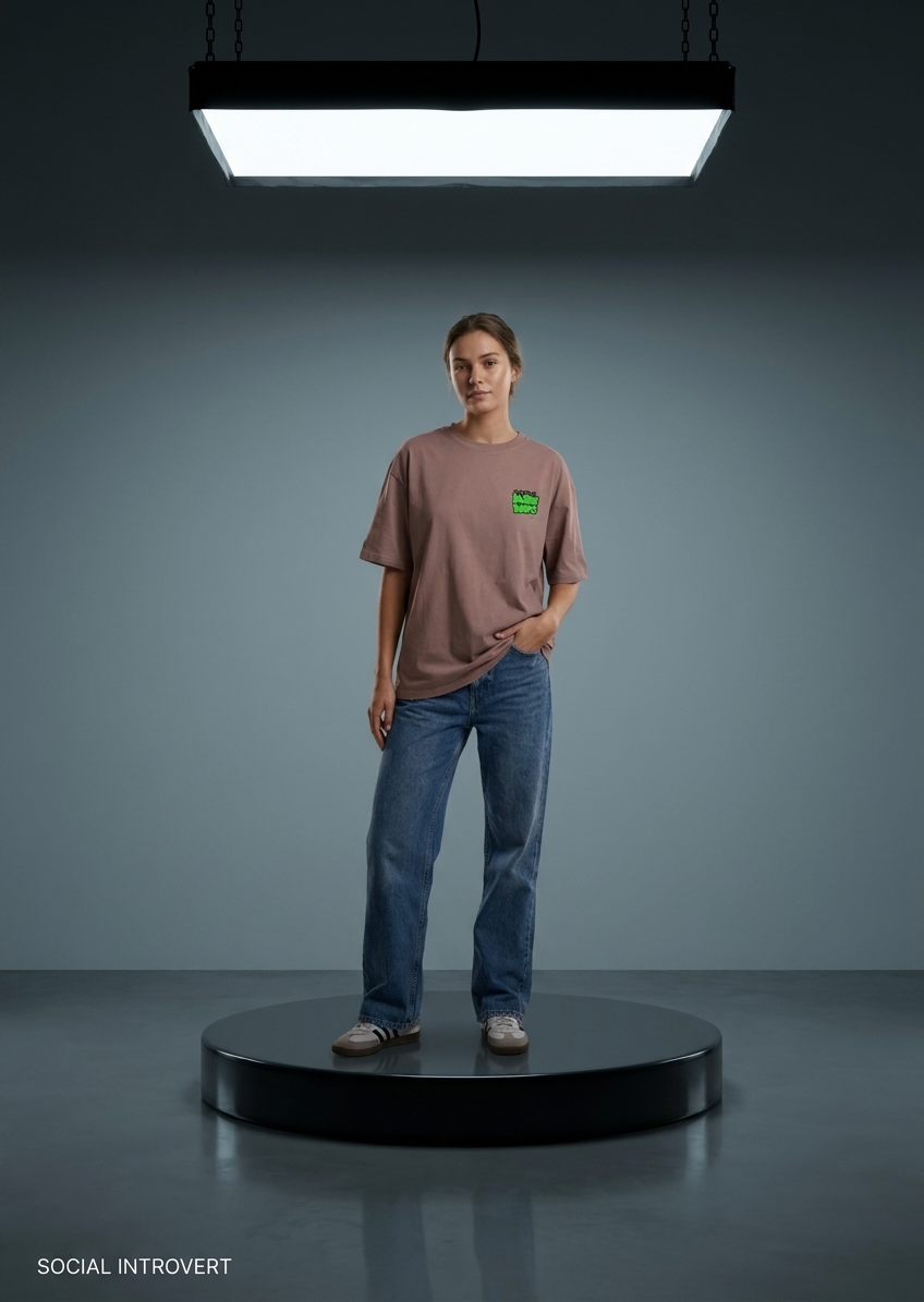 Social Introvert Graphic T-Shirt