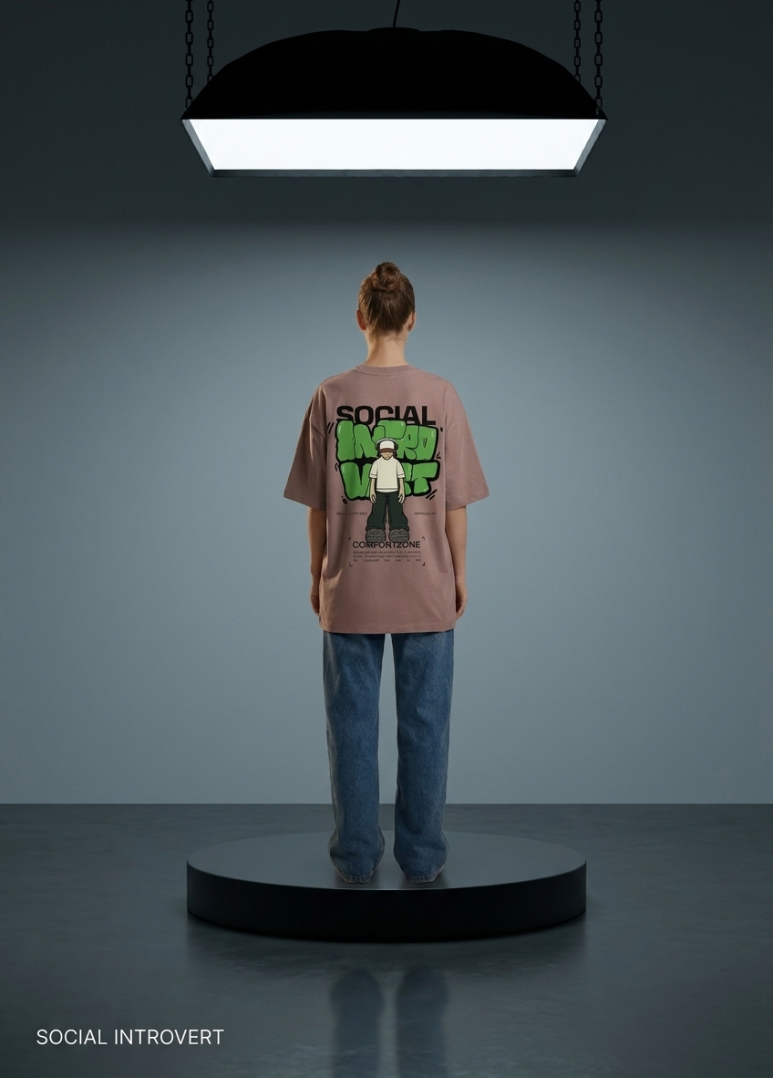 Social Introvert Graphic T-Shirt