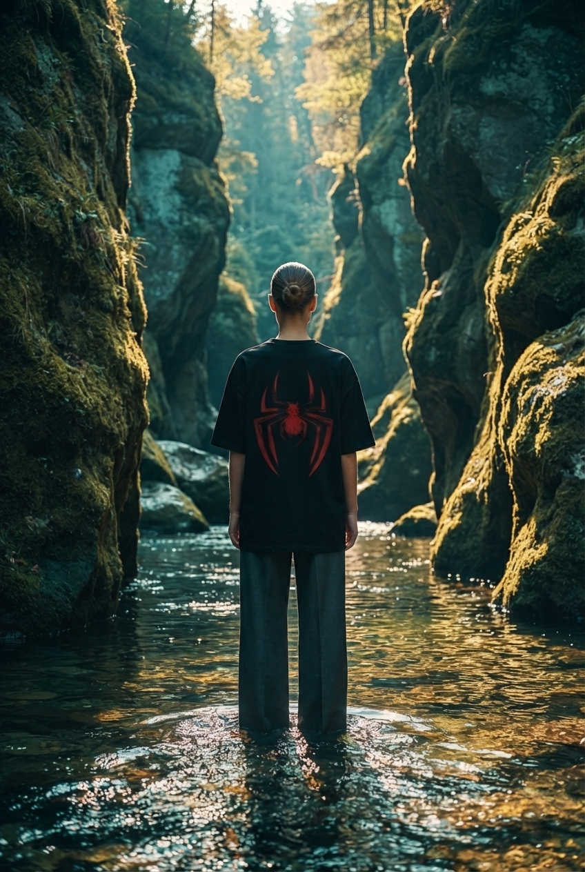 Marvel Spider-Man Oversized Graphic Tee